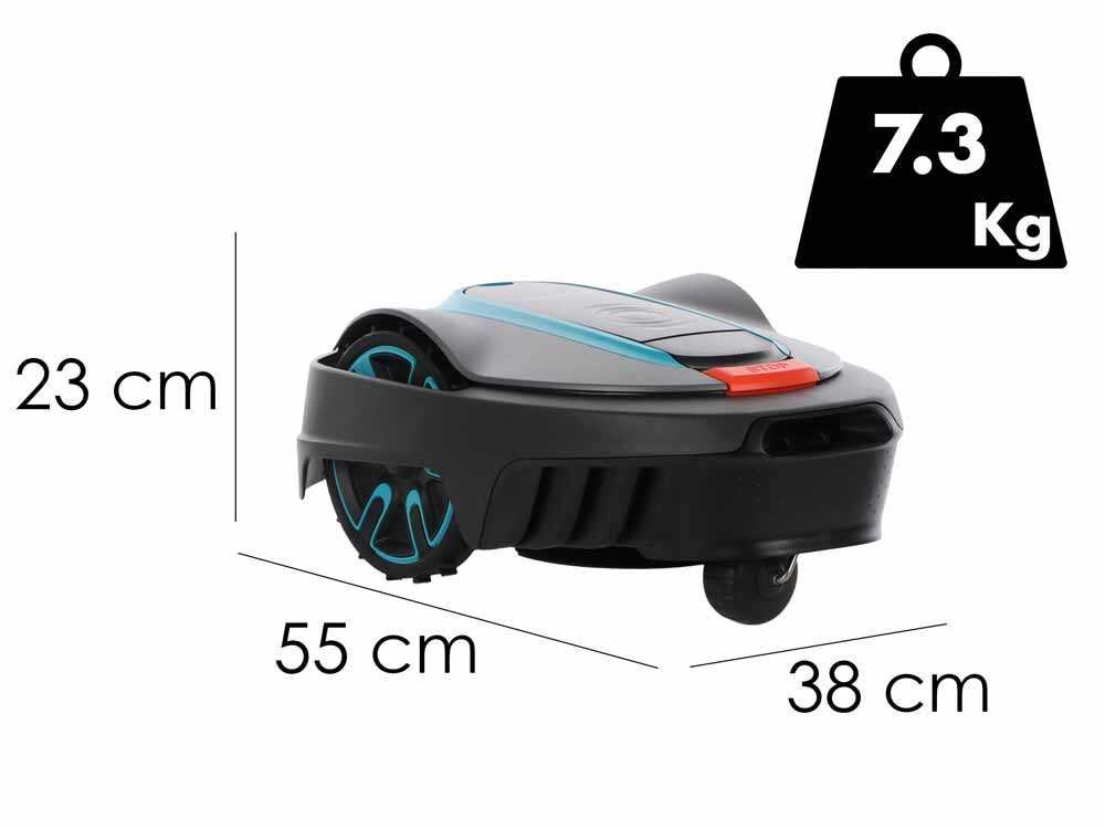 Gardena Smart SILENO City 250 - Robot cortacésped - Control con Gardena Smart App - Ancho de corte 16 cm - Imagen 3