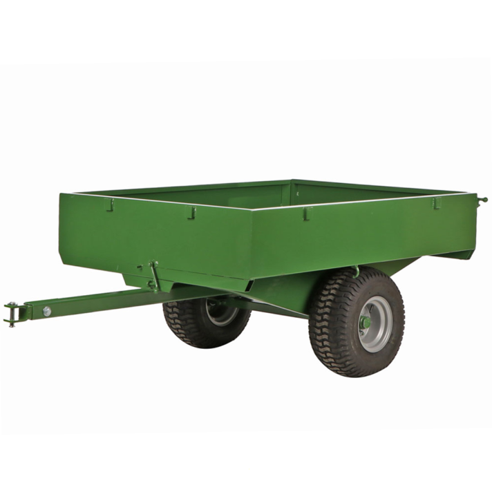 Francini FQ4 - Remolque de acero para tractor cortacésped - 120x90(h 25 cm)