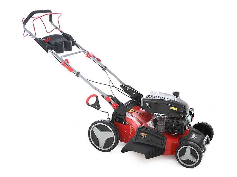 Cortacésped autopropulsado GeoTech Pro S53-225 BMSGW 224cc, 4 en 1, cuchilla de 53 cm - Imagen 4