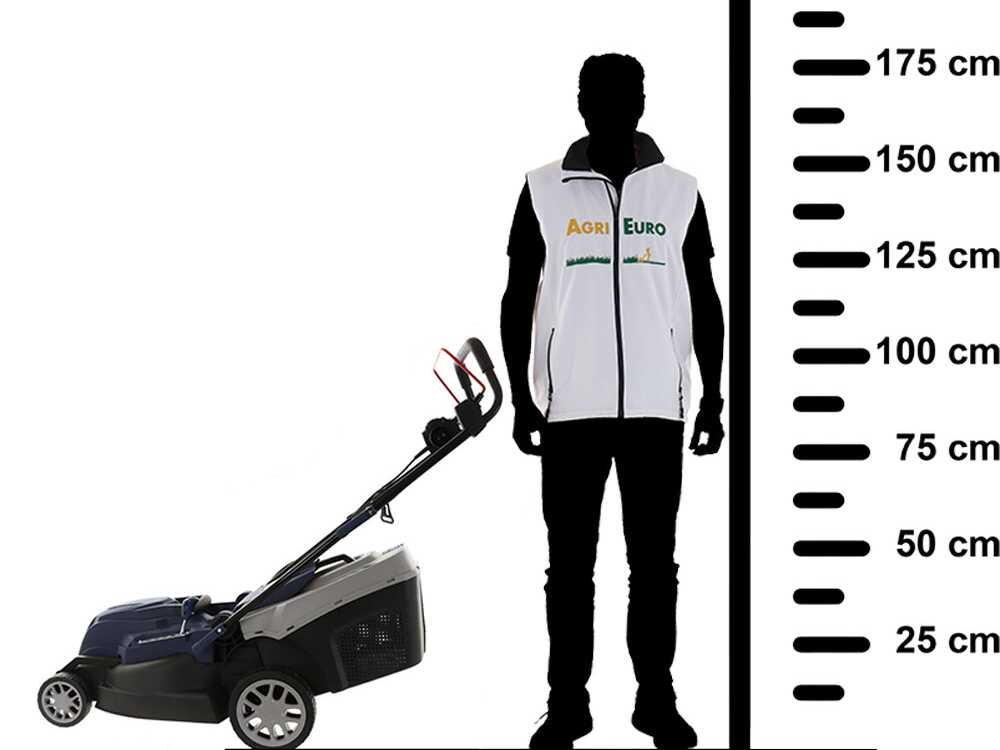 BullMach PELEO 2000 M - Cortacésped eléctrico - 2000 W - Corte de 42 cm - Imagen 4