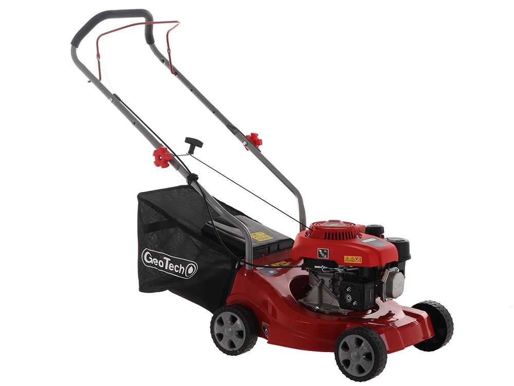 Cortacésped de gasolina GeoTech P40-130B EVO con motor GeoTech de 132 cc - Imagen 4