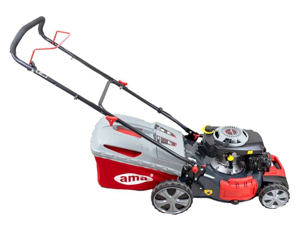 Cortacésped de empuje Ama NRS 465T 4en1: cesto, mulching, salida trasera y salida lateral - Imagen 2