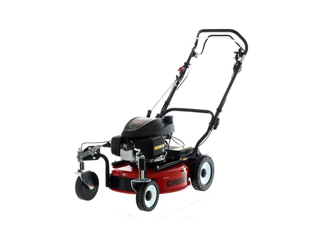 Cortacésped mulching autopropulsado Marina Systems GRINDER ZERO SH - Corte 52 cm - motor Honda GCVx 200 - doble cuchilla mulching - Imagen 5