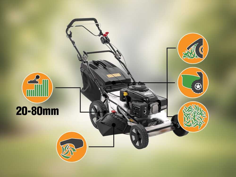 Marina Systems MX 57 SK 3V - Cortacésped de gasolina autopropulsado - Motor Kohler HD775 - Imagen 3