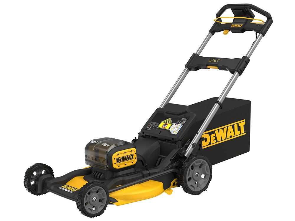 DeWalt DCMWP134N-XJ - Cortacésped de empuje de batería - Corte de 53 cm - 2x 18V 5Ah - Imagen 5