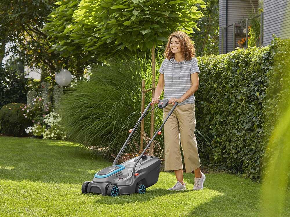 Gardena PowerMax 32/18V P4A solo - Cortacésped de batería - BATERÍA Y CARGADOR NO INCLUIDOS - Imagen 4