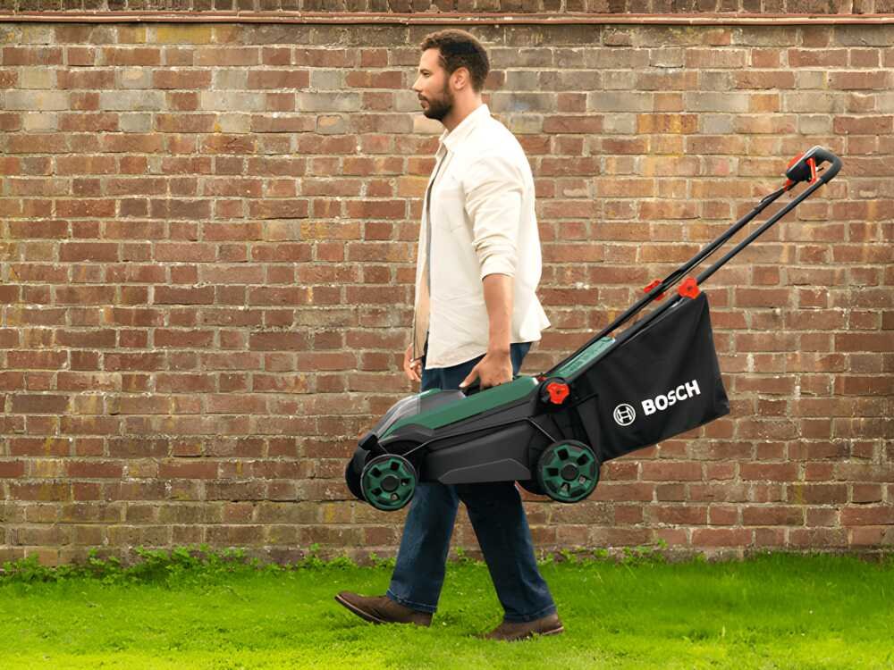 Bosch Rotak18V2-38 - Cortacésped de batería - Corte de 38 cm - BATERÍA Y CARGADOR NO ESTÁN INCLUIDOS - Imagen 3