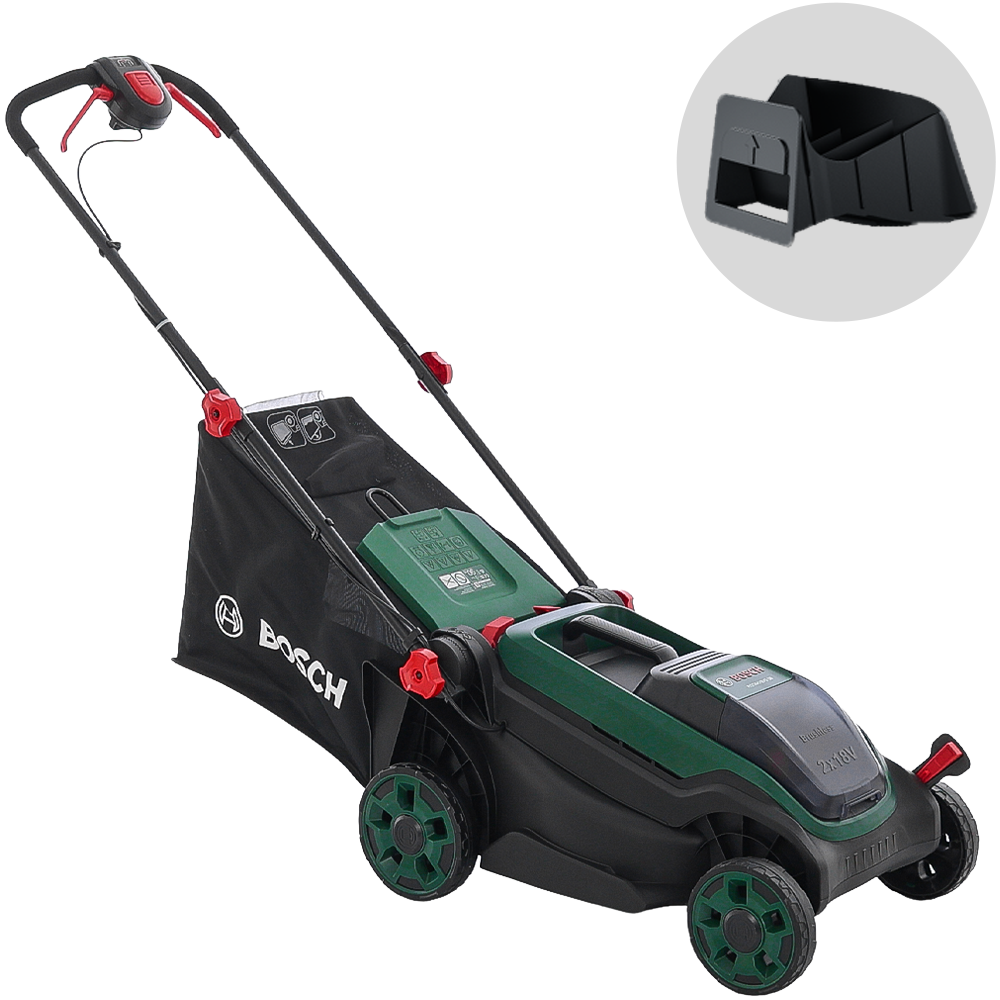 Bosch Rotak18V2-38 - Cortacésped de batería - Corte de 38 cm - BATERÍA Y CARGADOR NO ESTÁN INCLUIDOS