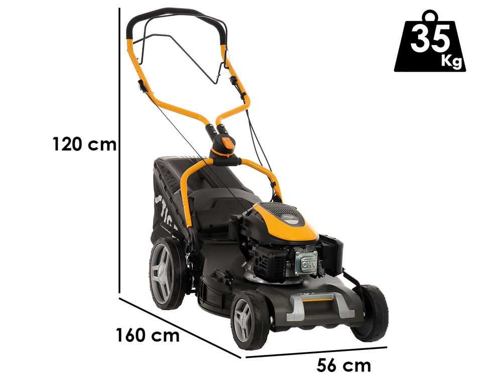 Stiga COMBI 753 S - Cortacésped de gasolina autopropulsado - 4 en 1 - Motor ST 170 - Imagen 3