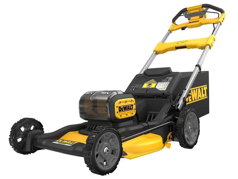 DeWalt DCMWSP156N-XJ - Cortacésped semovente de batería - Corte de 53 cm - 2x 18V 5Ah - Imagen 5