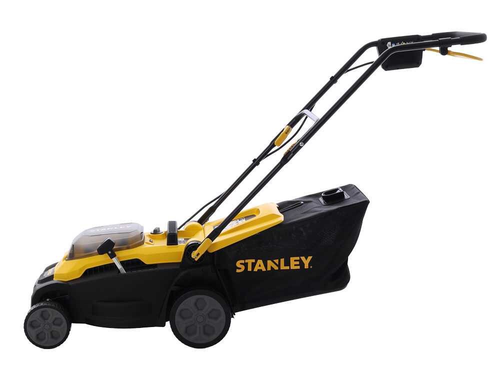 Stanley SCMWP3401M1-QW - Cortacésped de batería - 18 V 4,0 Ah - Corte de 34 cm - Imagen 5