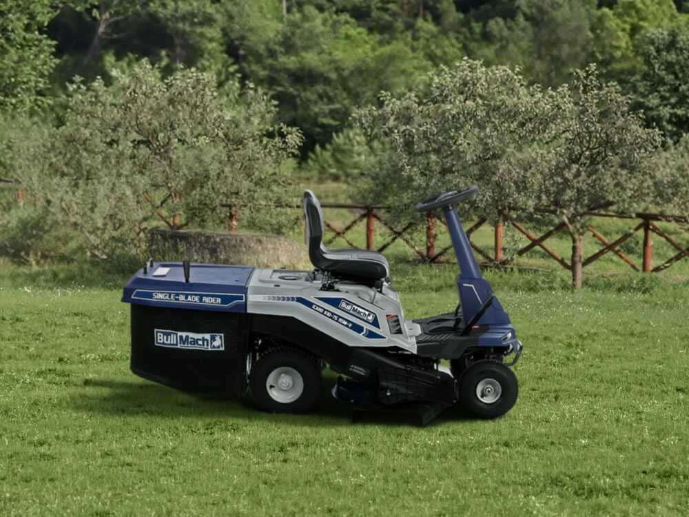 BullMach ICARO 610-75 RSM-V - Tractor cortacésped minirider - Motor de 224cc - Imagen 3