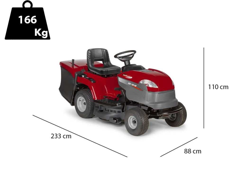 Castelgarden XDC 150 HD - Tractor cortacésped - cambio hidrostático - recogedor - Imagen 2