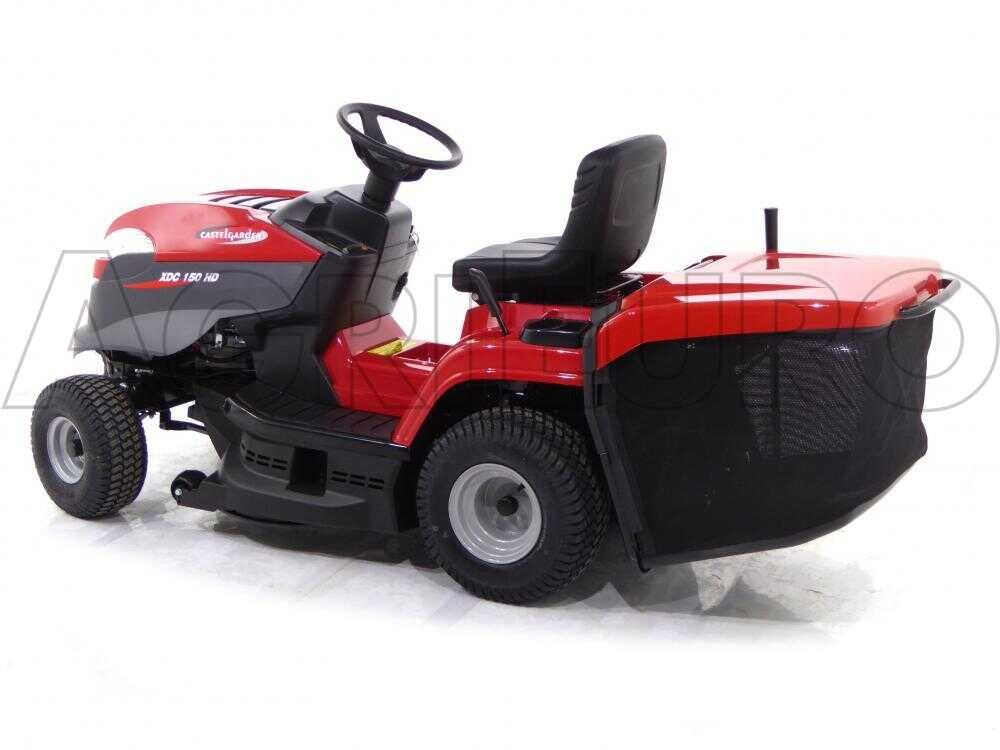 Castelgarden XDC 150 HD - Tractor cortacésped - cambio hidrostático - recogedor - Imagen 3