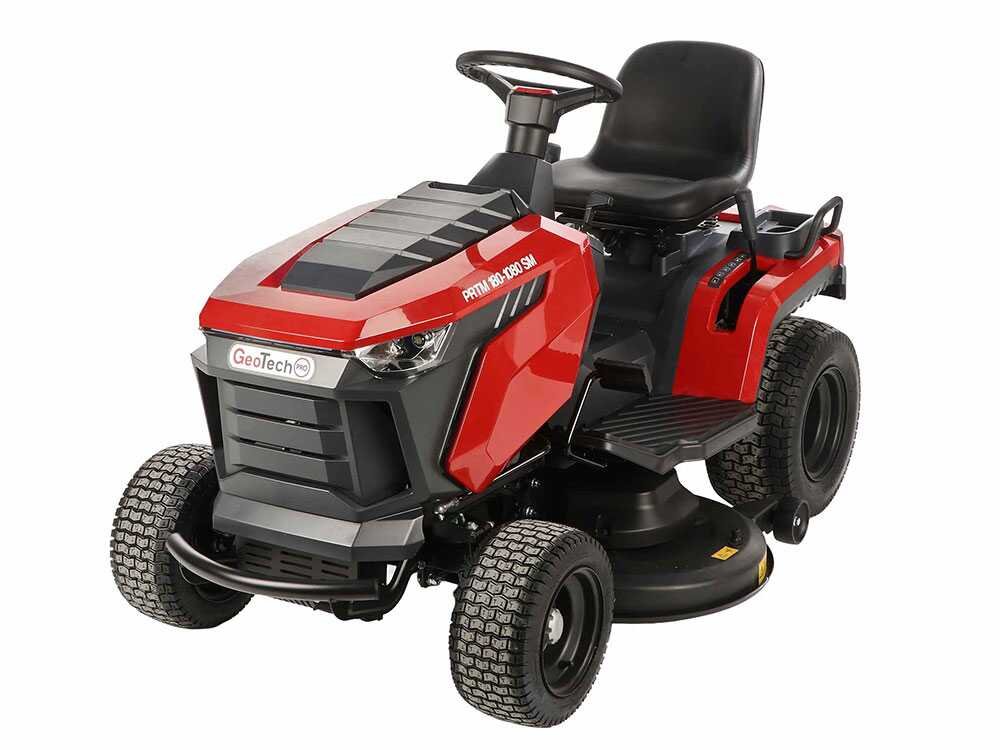 GeoTech Pro PRTM 180-1080 SM - Tractor cortacésped - Cambio mecánico - Salida lateral y Mulching - Imagen 3