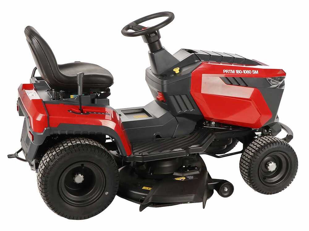 GeoTech Pro PRTM 180-1080 SM - Tractor cortacésped - Cambio mecánico - Salida lateral y Mulching - Imagen 4