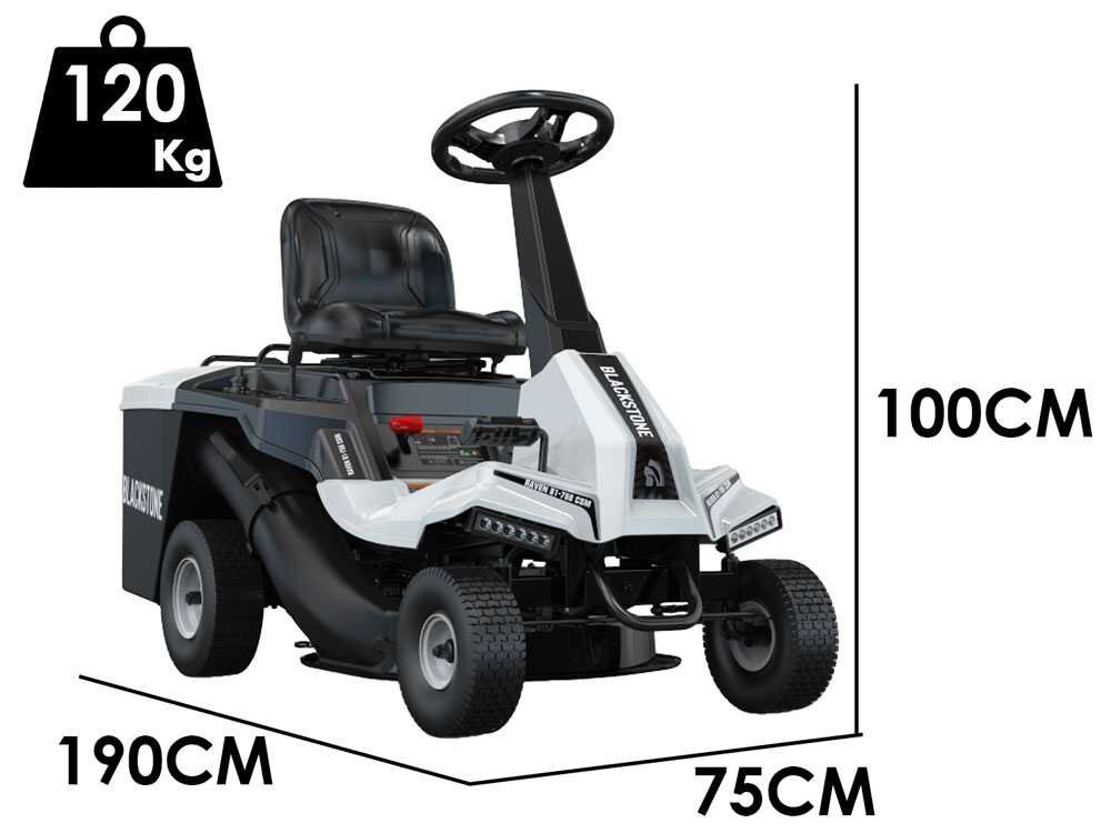 Blackstone RAVEN 61-750 CSM - Tractor cortacésped minirider - Motor de 224cc - Imagen 2