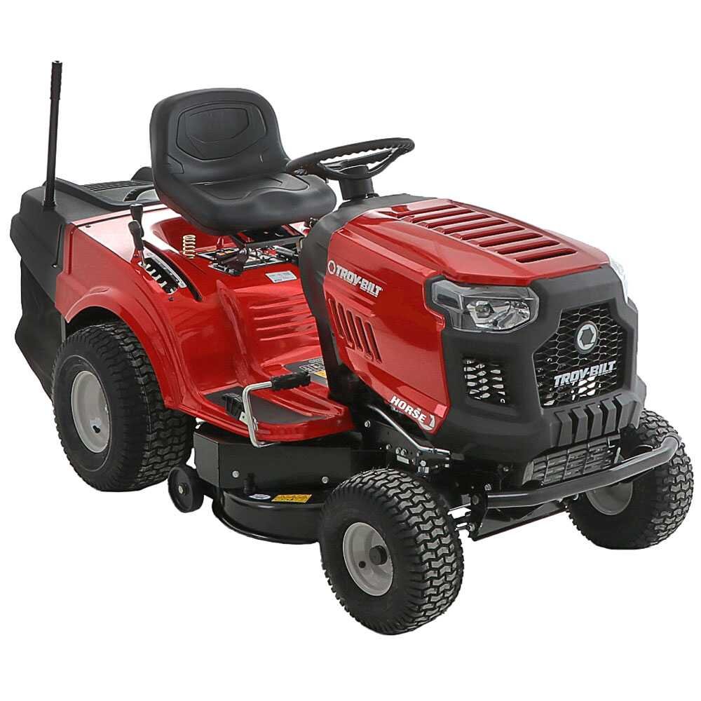 Tractor cortacésped Troy Bilt Horse 105T-R - cambio hidrostático - recogedor