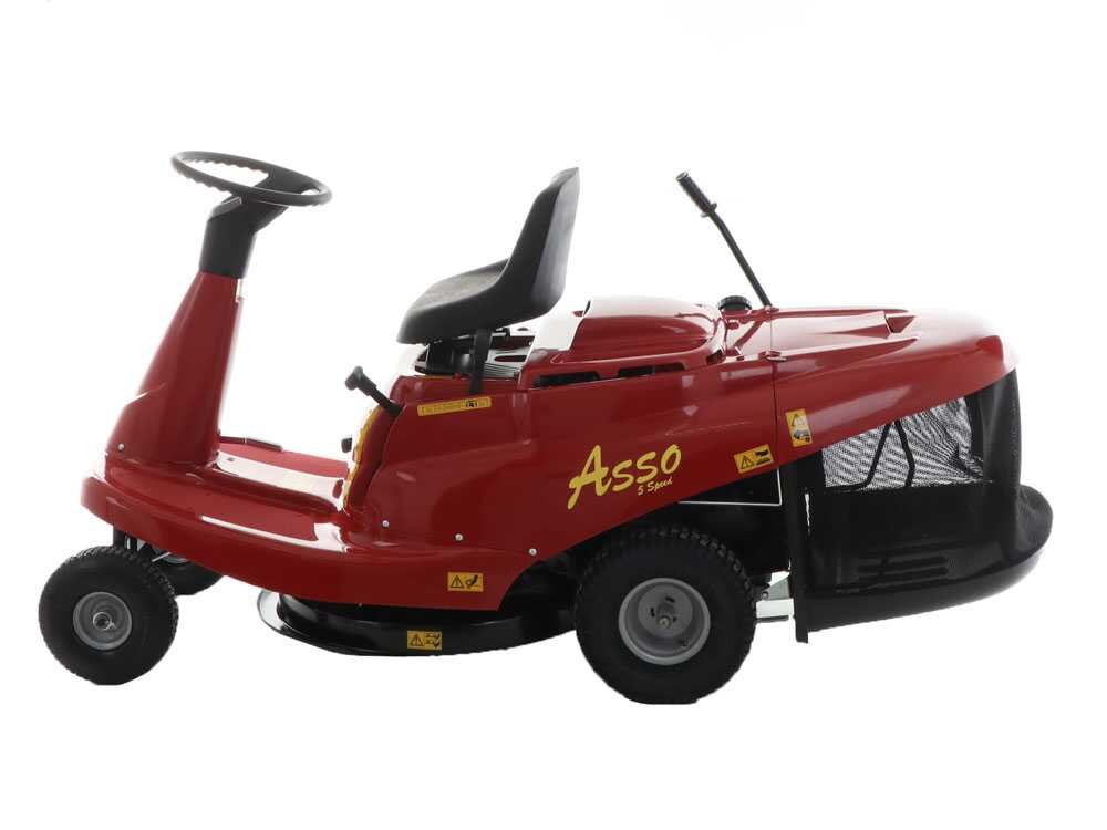 Eurosystems ASSO 67 Mini rider - Tractor cortacésped mini rider - Motor B&S 21R5 POWER BUILT 344 cc - 7.7 kW - Imagen 5