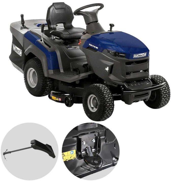 BullMach PEGASO 95-200 RMH - Tractor cortacésped con cambio hidrostático - Cesto de recogida - Mulching