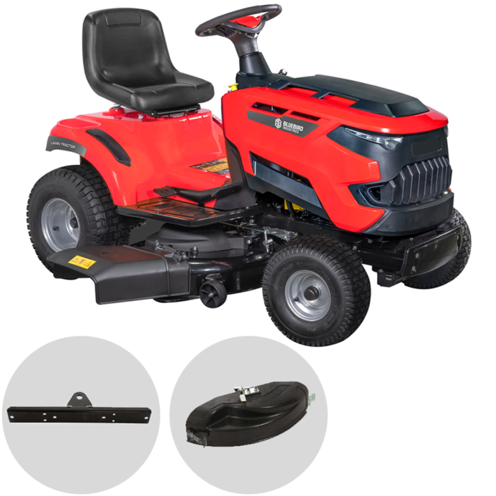 Blue Bird TR SL 108H - Tractor cortacésped con cambio hidrostático - Salida lateral y mulching